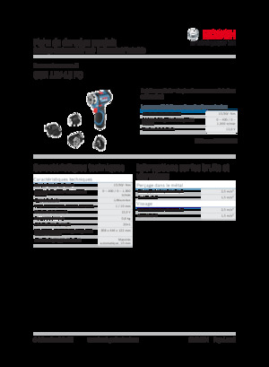 कॉर्डलेस ड्रिल और स्क्रू ड्राइवर Bosch GSR 12V-15 FC