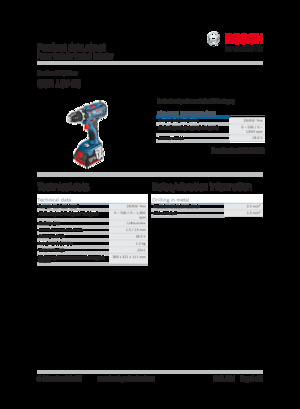 कॉर्डलेस ड्रिल और स्क्रू ड्राइवर Bosch GSR 18V-28