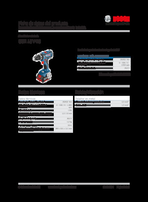 कॉर्डलेस ड्रिल और स्क्रू ड्राइवर Bosch GSR 18V-28