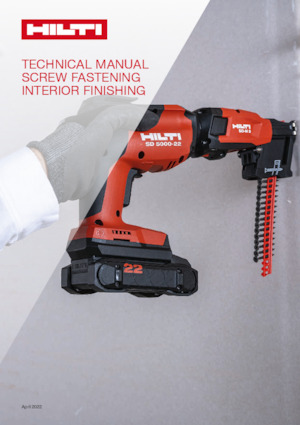 कॉर्डलेस ड्रिल और स्क्रू ड्राइवर Hilti SD 5000-22