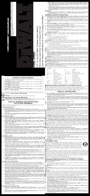 कॉर्डलेस इम्पैक्ट ड्राइवर और रिंच DEWALT DCF889L2