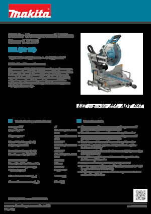 कॉर्डलेस माइटर सॉ Makita DLS110