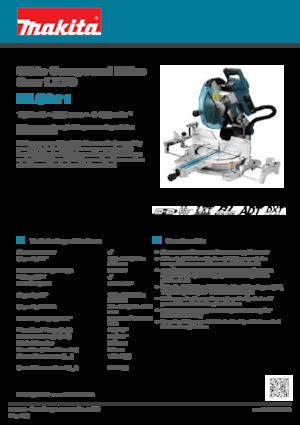 कॉर्डलेस माइटर सॉ Makita DLS211