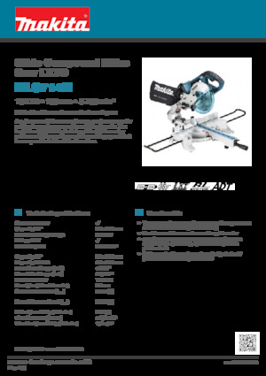 कॉर्डलेस माइटर सॉ Makita DLS714N