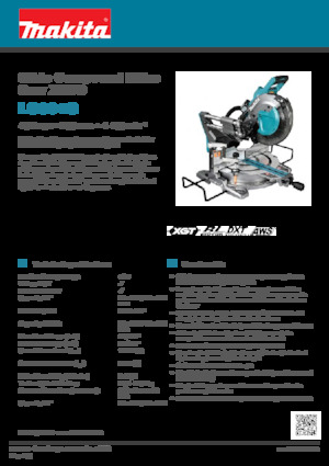 कॉर्डलेस माइटर सॉ Makita LS004G
