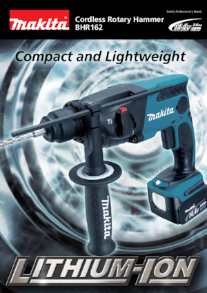 कॉर्डलेस रोटरी हैमर एसडीएस Makita BHR162 