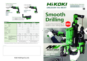 कॉर्डलेस रोटरी हैमर एसडीएस HiKOKI DH18DPC