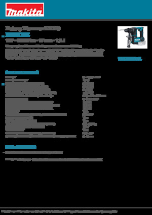 कॉर्डलेस रोटरी हैमर एसडीएस Makita DHR171Z