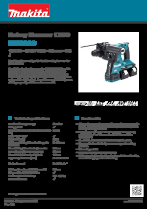 कॉर्डलेस रोटरी हैमर एसडीएस Makita DHR280