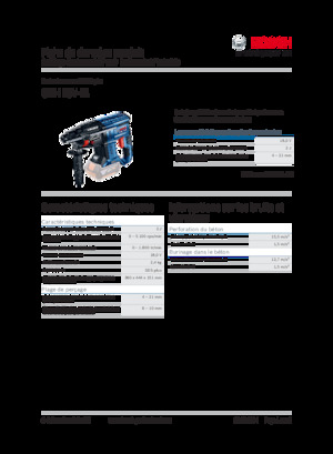 कॉर्डलेस रोटरी हैमर एसडीएस Bosch GBH 18V-21