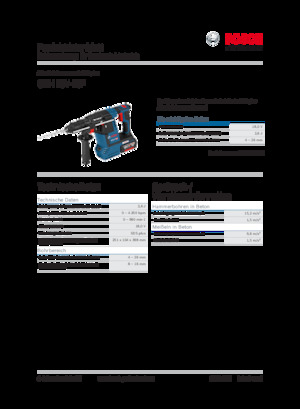 कॉर्डलेस रोटरी हैमर एसडीएस Bosch GBH 18V-26F
