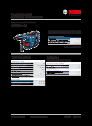 कॉर्डलेस रोटरी हैमर एसडीएस Bosch GBH 18V-40 C