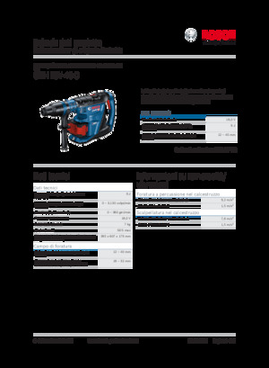 कॉर्डलेस रोटरी हैमर एसडीएस Bosch GBH 18V-40 C