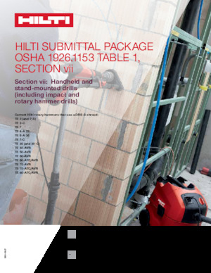 कॉर्डलेस रोटरी हैमर एसडीएस Hilti TE 6-A36 