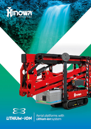 क्रॉलर आर्टिकुलेटिंग बूम लिफ्ट Hinowa Goldlift 14.70 IIIS
