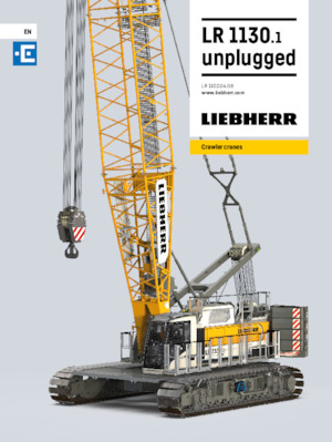 क्रॉलर क्रेन - लैटिस बूम Liebherr LR 1130.1 Unplugged 