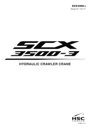 क्रॉलर क्रेन - लैटिस बूम Hitachi Sumitomo SCX3500-3