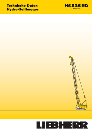 क्रॉलर क्रेन - लैटिस बूम Liebherr HS 825 HD Litr.