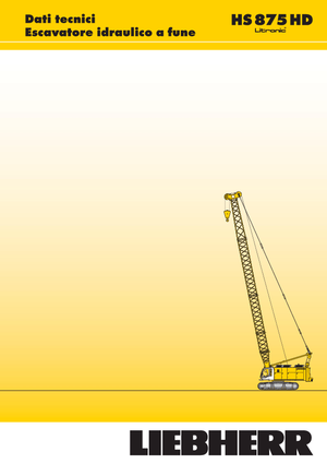 क्रॉलर क्रेन - लैटिस बूम Liebherr HS 875 HD Litr.