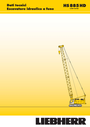 क्रॉलर क्रेन - लैटिस बूम Liebherr HS 885 HD Litr.