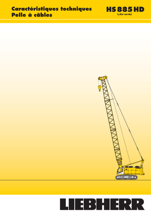 क्रॉलर क्रेन - लैटिस बूम Liebherr HS 885 HD Litr.