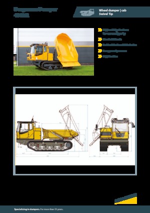 ट्रैक्ड डंपर Bergmann 4010R