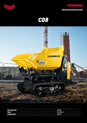 ट्रैक्ड डंपर Yanmar C 08 HI Tip +