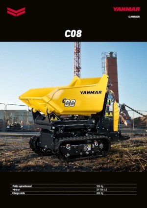 ट्रैक्ड डंपर Yanmar C 08 HI Tip +