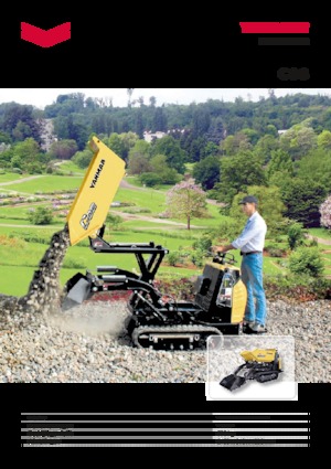 ट्रैक्ड डंपर Yanmar C 08 HI Tip +