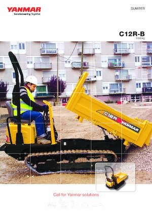 ट्रैक्ड डंपर Yanmar C 12 RB