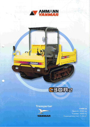 ट्रैक्ड डंपर Yanmar C 30 R 2 B
