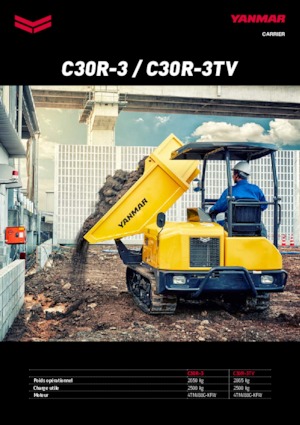 ट्रैक्ड डंपर Yanmar C30R-3 