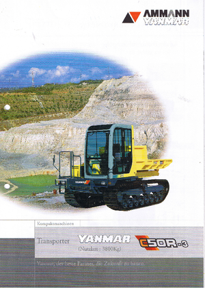 ट्रैक्ड डंपर Yanmar C 50 R 3