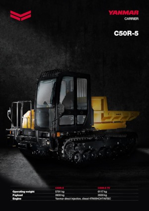 ट्रैक्ड डंपर Yanmar C 50 R 5