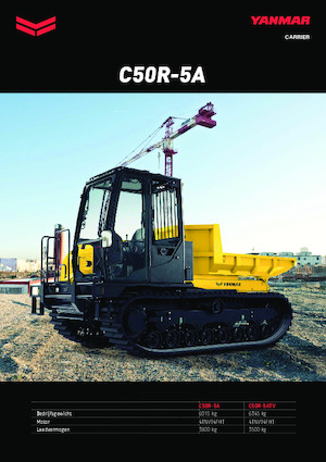 ट्रैक्ड डंपर Yanmar C50R-5A 