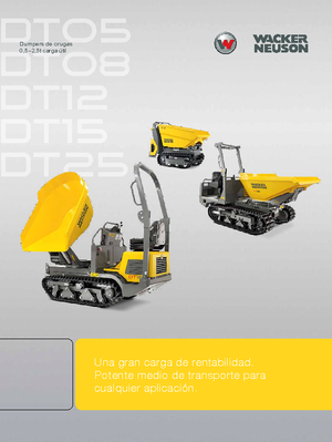 ट्रैक्ड डंपर Wacker Neuson DT12
