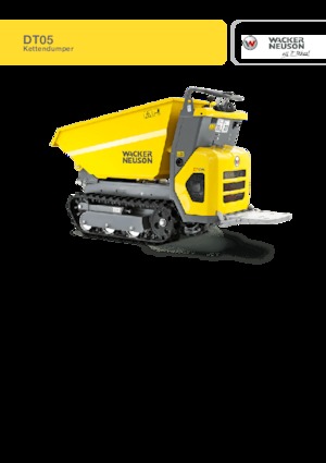 ट्रैक्ड डंपर Wacker Neuson DT05