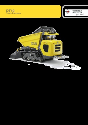 ट्रैक्ड डंपर Wacker Neuson DT10