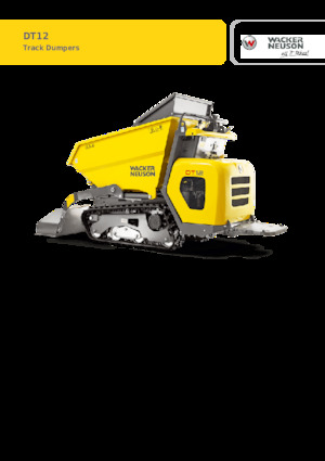 ट्रैक्ड डंपर Wacker Neuson DT12