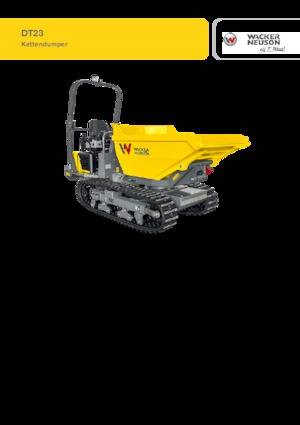ट्रैक्ड डंपर Wacker Neuson DT23