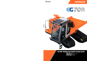 ट्रैक्ड डंपर Hitachi EG 70 R 3