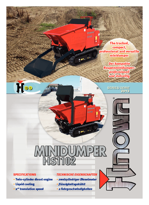 ट्रैक्ड डंपर Hinowa HS1102