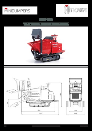 ट्रैक्ड डंपर Hinowa HS1102