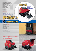 ट्रैक्ड डंपर Hinowa HS400