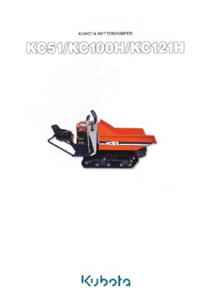 ट्रैक्ड डंपर Kubota KC100H