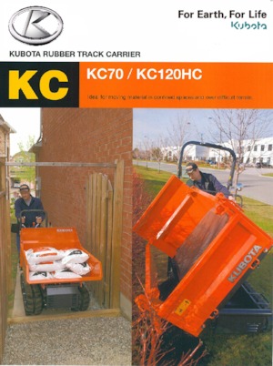 ट्रैक्ड डंपर Kubota KC70-4