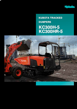 ट्रैक्ड डंपर Kubota KC300H-5