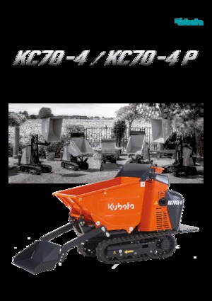 ट्रैक्ड डंपर Kubota KC70-4