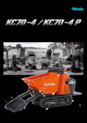 ट्रैक्ड डंपर Kubota KC70-4