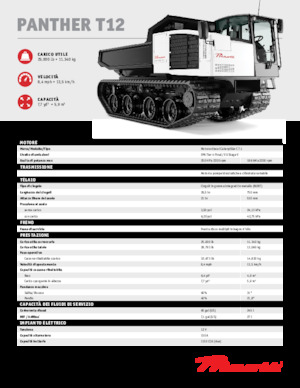 ट्रैक्ड डंपर Prinoth Panther T12